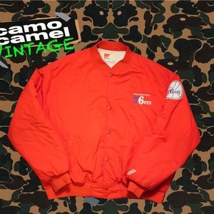 Vintage 76ers Bomber Jacket